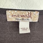 One World Maxi Dress Black 70s Wrap Flowy Stripe Sexy Maximalism Cocktail Party Photo 3