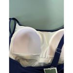 Eomenie bathing suit dress size XL blue NWT adjustable straps bra cups onepiece Photo 7