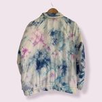 90s Murelli silk tie dye wind breaker jacket White Size L Photo 2