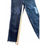 Old Navy  Jeans Womens High Rise O.G Straight Ankle Raw Frayed Hem Denim Size‎ 6 Photo 8