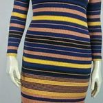 ASOS  Stripe Long Sleeve Dress Size US 4 Photo 0