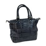 Badgley Mischka American Glamour x  Bag Black Leather Hobo Shoulder Bag Purse Y2K Photo 2