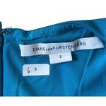 Diane Von Furstenberg Diane von Furstenburg Blue Fit & Flare Above The Knee Dress Women Size 2 | 6-7 Photo 5