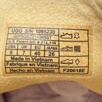 UGG  Johanna Spill Seam Wedge Oxford in Chestnut Tan Size 9 Suede Shearling Boho Photo 13