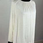 Ann Taylor  Mock Neck Sweater Trim Top Photo 4