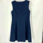 Alex Marie Alex/Marie Women's Navy‎ Blue Shift Sleeveless Lined Career Dress Size 12 Photo 1