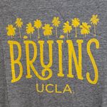 UCLA University of California Los Angeles Bruins League Women's Tee Shirt, Med Gray Photo 1
