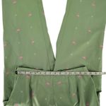 Brooks Brothers 346  Women's Pale Green Pink Flamingo Cotton Lined Pants - Size 8 Photo 10