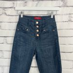 Guess  High Rise Button Fly Skinny Jeans Dark Wash Women’s 25 Stretch Denim Photo 4