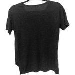 Lululemon Daya Knit Tee Shirt Top Heathered Black Size 4 Sweater Boolux Cashmere Photo 9