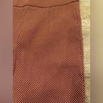 Urban Outfitters Women’s XS Rayon Blend Rust/Cream Polka Dot Ponte Pants Photo 7