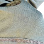 Alo Yoga S Olive Green Asymmetry Cut Out Strap Sports Bra Athletic Workout Top Photo 7