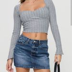 Princess Polly  Jean Skirt Photo 0