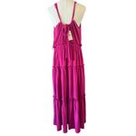 NWT Mila Mae x Nordstrom Pink Maxi Dress | XL Tie Back Smocked Sundress Photo 2