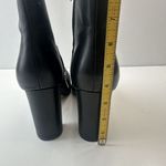 Marc Fisher  Ankle Boots Booties Womens Size 9.5 Black Leather‎ Heeled Photo 4