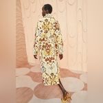 Ulla Johnson NWT | Juliana Coat Wool Cashmere Silk Blend Yarrow Print Si… Photo 5