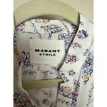 Marant Etoile Okley Silk Midi Dress Sz. 34 (US XS/0) White Photo 3