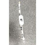 Vintage Sterling silver 925 Bracelet /w genuine Agate stones Black Photo 9