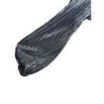 VERO MODA  Curvy Black Silver Shimmer Long Dress Cocktail Party XS/14 Small flaw Photo 1