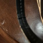 Coach PEYTON DOME ZEBRA PRINT SATCHEL PURSE BAG LEATHER BLACK&TAN Photo 14