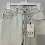 ZARA  Size 34 High‎ Waist Full Length Lightwash Jeans NWT Photo 1