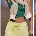 Free People Movement NWOT Free People FP Movement Double Vision Long Shorts - sour citrus yellow - XS Photo 0