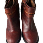 FREEBIRD by Steven Freebird Lion Brown Leather Ankle Boots Photo 0