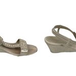 East 5th Bejeweled Sandals Taupe Size 8.5 Photo 0