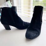 AQUATALIA Faylynn Waterproof Suede Black Booties Photo 2