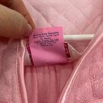 Vintage 70s Evelyn Pearson Large Pink Terrycloth Housecoat Dress with Pockets Photo 6