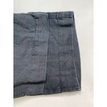 Eddie Bauer 100% Linen Casual Pants Womens Size 10 P Black Pleated Travel HIking Photo 5