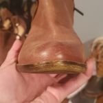 Lucky Brand  tan color leather boots size 7 women's very comfortable Photo 7