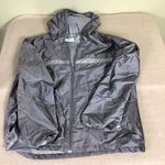 Women’s Lightweight Windbreaker Size Medium Gray Actra track Jacket Active wear Photo 3