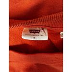 Levi's Levi’s Orange Spell Out Crewneck Boxy Sweatshirt Women’s Size Medium Photo 6