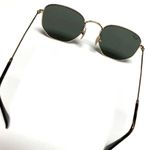 Ray-Ban Hexagonal Green Classic G-15 Gold Frame Like New, Case Included Photo 2