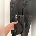 Current/Elliott  29 Flat Pocket Cargo Pant Jeans Ankle Zip Photo 5