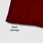 VTG 80s Ital Mode Long Sleeve Corset Back Lace Up Dress Burgundy Sz Med Photo 12