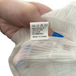 Never Fully Dressed White Pink Yellow Ombre Long Sleeve Tasseled Top Small White Photo 8