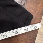 GOLDRAY Black Fraidy Size S Faux Wrap Knit Midi Dress Asymmetric Casual Basic Photo 12