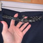 Gloria Vanderbilt  short blue with twist belt khaki shorts Photo 2