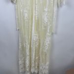 Arnhem Lace Bohemian Maple Maxi Dress Kimono Duster White Festival Size 6 NWT Photo 6