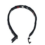 New Titanium Health Magnetic Bangle Therapy Bracelet Black Red Unisex Photo 3