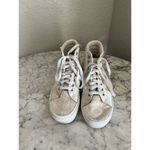 Vans  Womens Fillmore High Top Sneaker Shoes Size 6.5 Satin Floral Embroidered Photo 2