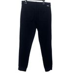 Mother Pleated Trainer Pants Women’s Size 24 Dark Navy Tapered Cuffed Ankle Slim Blue Photo 4