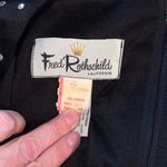 Pretty Vintage 1970s Fred Rothschild California Maxi Dress! Black Size 10 Photo 5