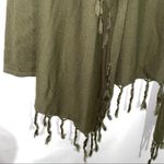 Reba  Fringe Cardigan Size Medium Photo 3