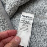 Patagonia Better Sweater Womens Medium Gray 1/4 Zip Fleece Embroidered LOGO!!!! Photo 5