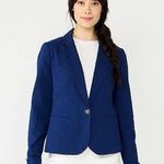 Draper James RSVP S Textured Blazer Blue Photo 0