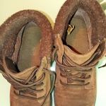 Predictions  7.5 Leather Waffle Stomper Boots in Brown Suede Photo 2