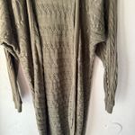 Ralph Lauren  Knit Cardigan Olive Green Long Sleeve‎ Open Front Sweater Academia Photo 2